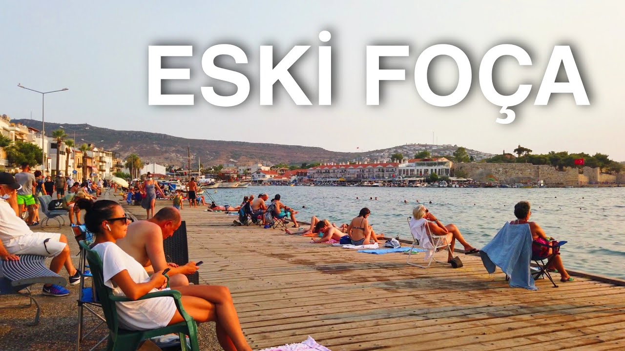 Izmir ESKİ FO&Ccedil;A Walking Tour, 6 August 2021 | 4K 60fps