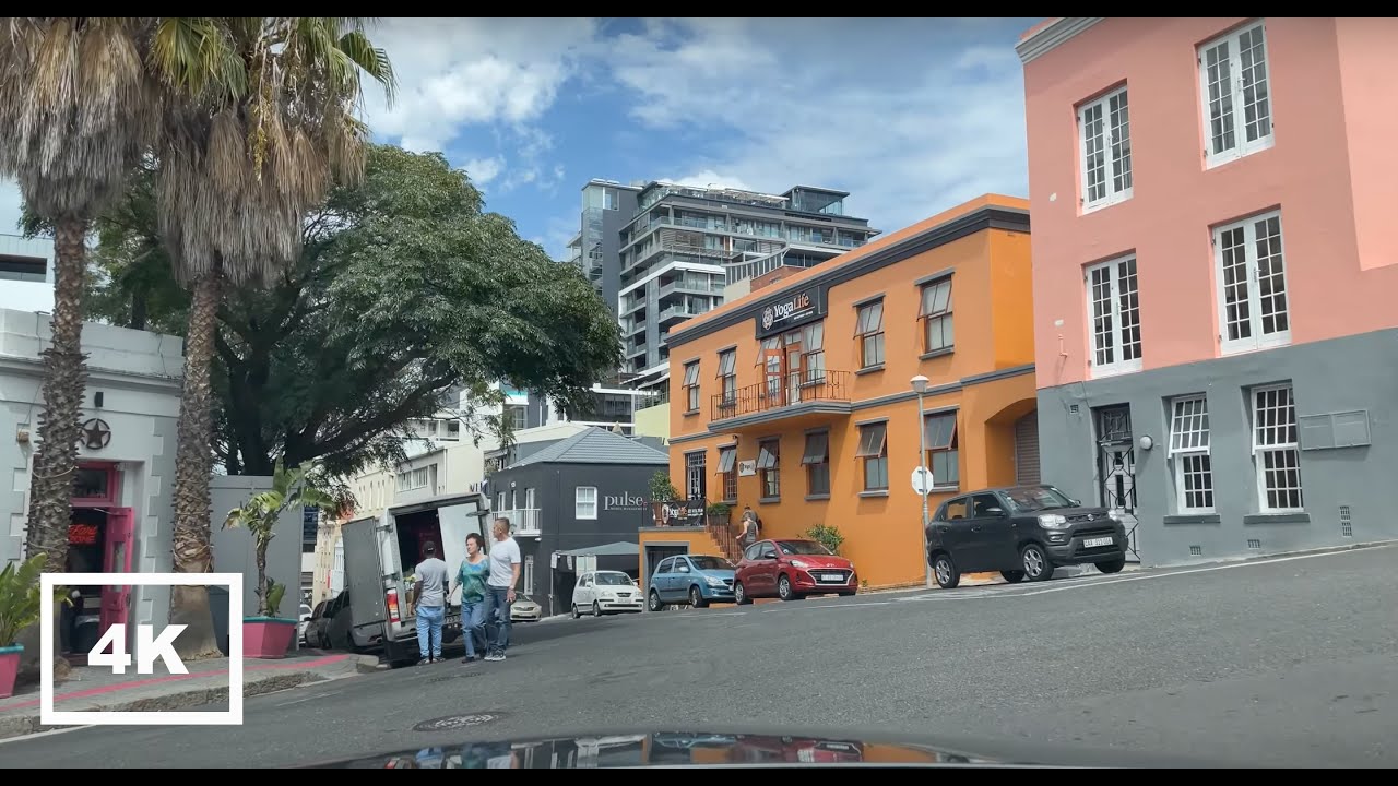 4K Drive Cape Town Downtown - March 2023 - Dashboard camera [ASMR Non-Stop]