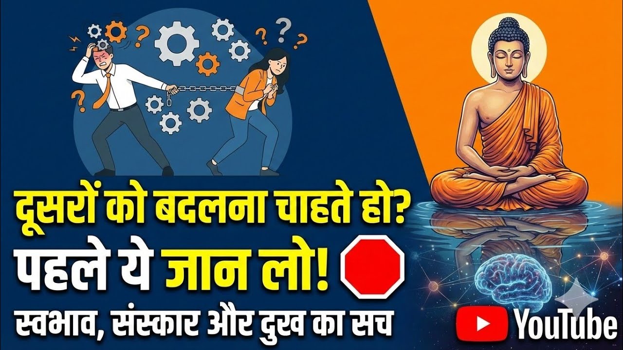 दूसरों को बदलना चाहते हो? पहले ये जान लो! 🛑 | स्वभाव, संस्कार और दुख का सच
