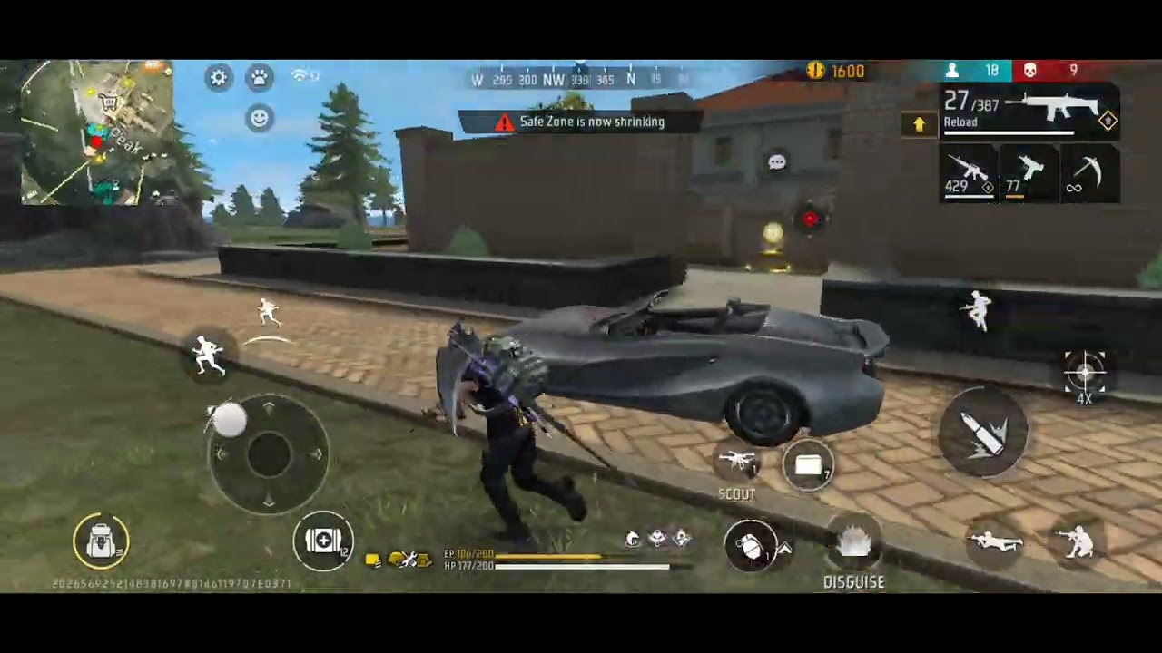 #16 kil 😱😱😱🔥🔥🔥🔥 Free Fire – Battle Royale Game