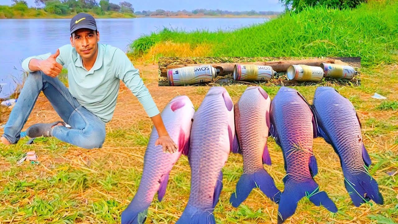 4 Hook Gucha Gal Fishing Tips | Fishing Videos | Unbelievable Fishes Catching | Rohu Fishing Video