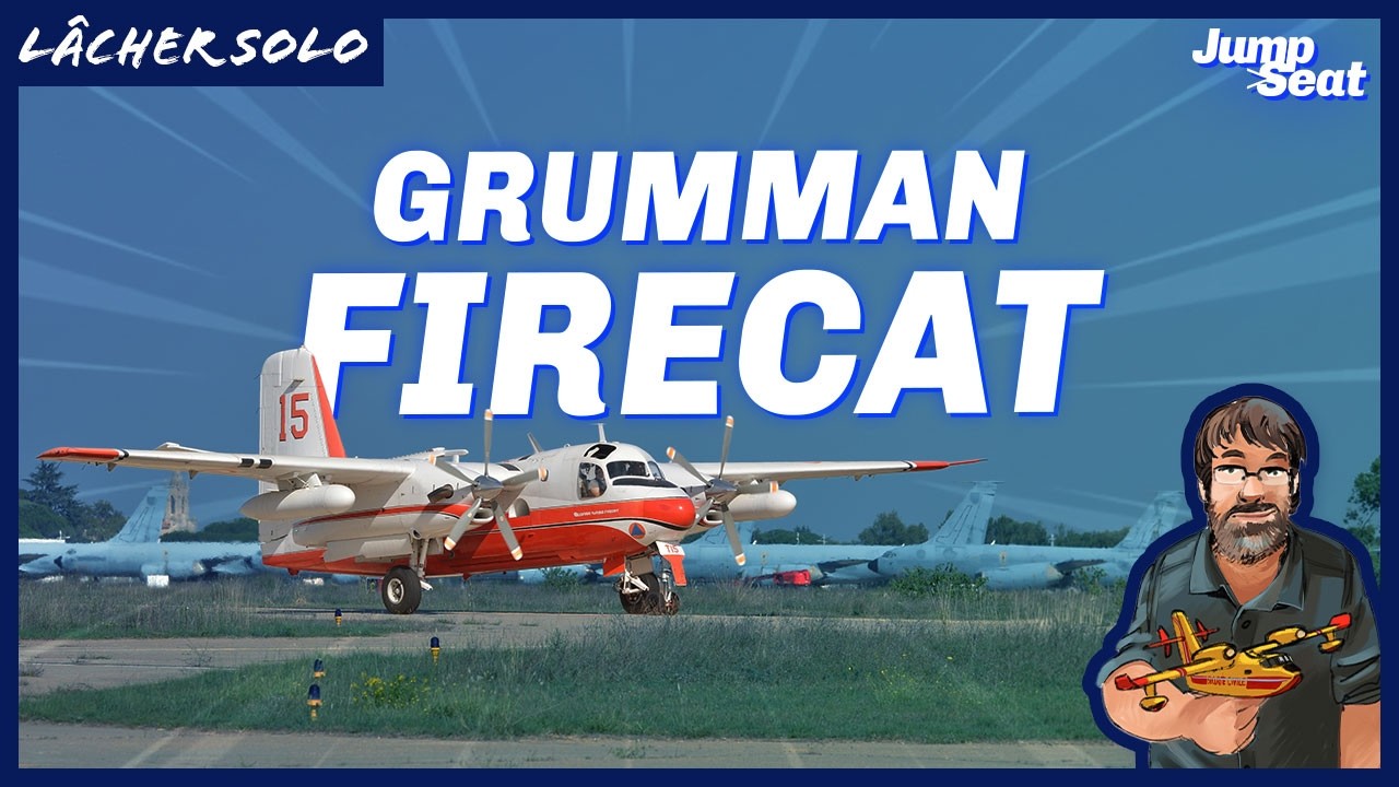 Le Firecat, l&rsquo;avion qui a combattu les feux de for&ecirc;t pendant presque 50&nbsp;ans&nbsp;!