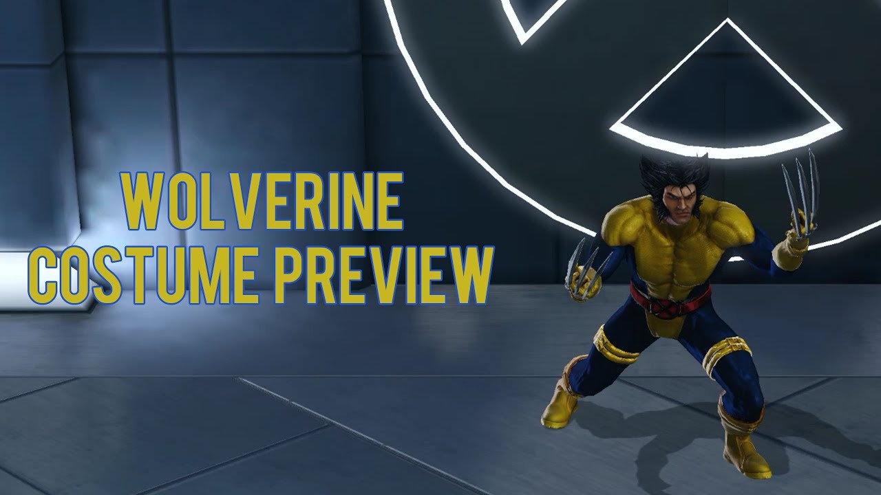 Wolverine Costume Preview - Marvel Heroes Omega (PC/PS4/XBOX)