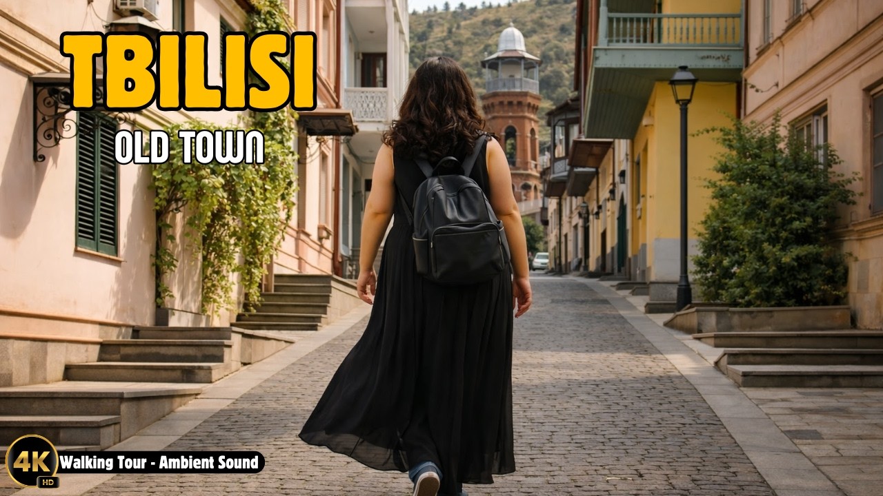 “Hidden Old Town Tbilisi Georgia – Secret Streets & Courtyards | 4K Walking Tour | EP 3”