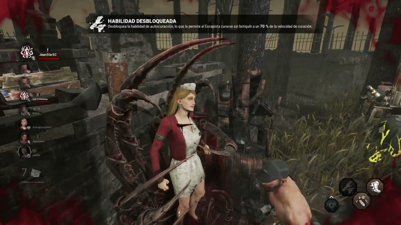 Partida survi divertida con mi hermano en 2 vs 8 - Dead by Daylight