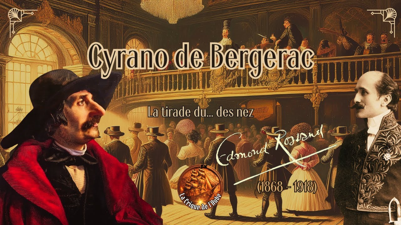 Cyrano de Bergerac: Tirade du...    des nez - Edmond Rostand #theatre #edmondrostand #cyrano