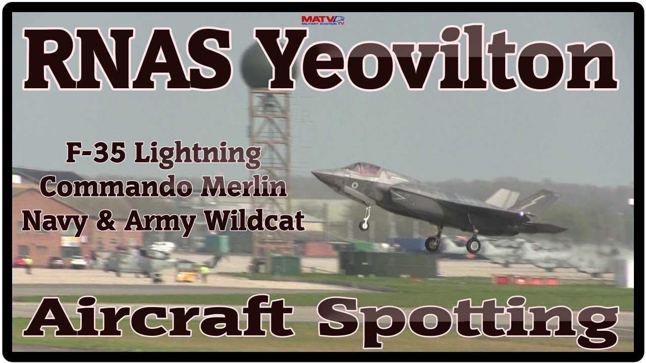 Aircraft Spotting At RNAS Yeovilton | F-35 Lightning | #f35 #lightning #commandomerlin #falklands40