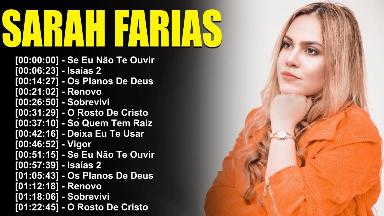 💥 Momentos de Quebrantamento com as Can&ccedil;&otilde;es Ungidas de Sarah Farias! 🎧🔥