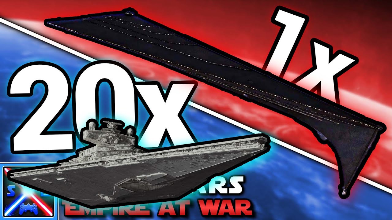 20 STERNENZERSTÖRER vs. 1 ECLIPSE - Wer gewinnt? - EMPIRE AT WAR