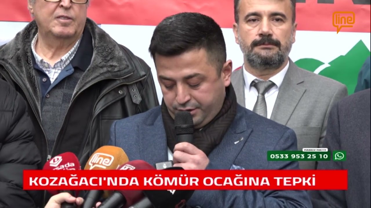 KOZAĞACI'NDA KÖMÜR OCAĞINA TEPKİ