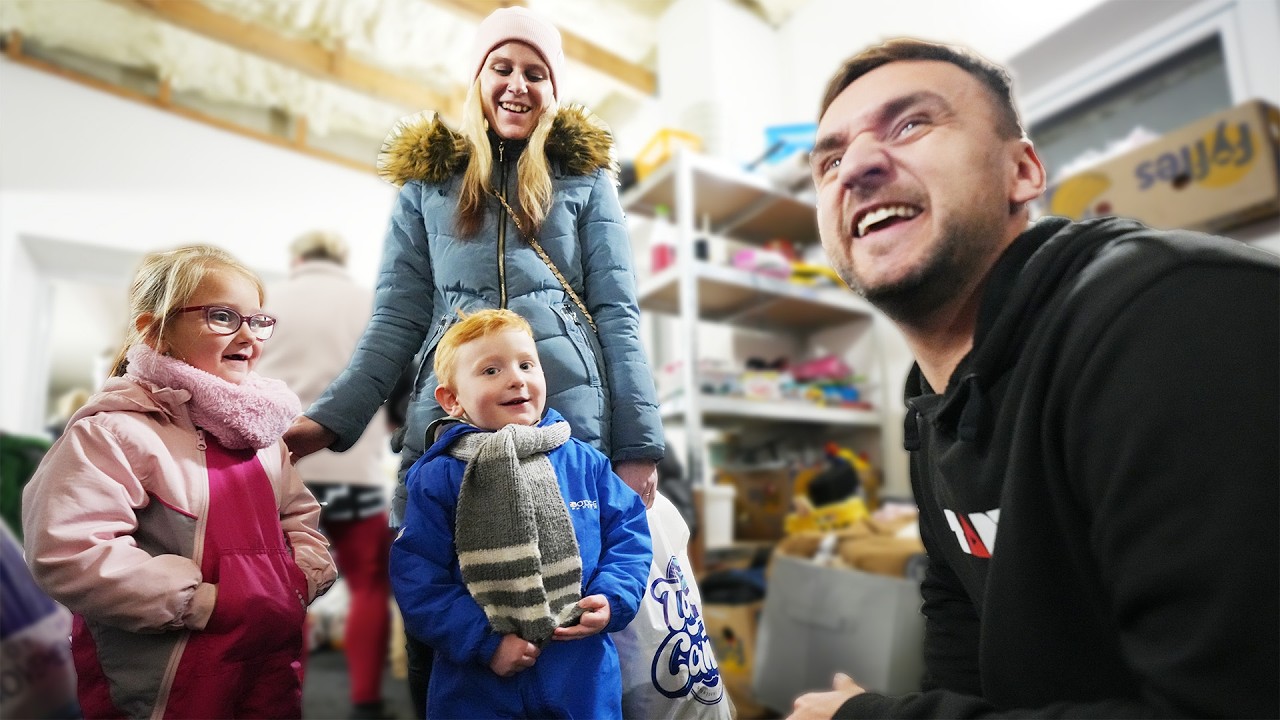 Rozdal jsem 60 000 Kč a můj merch dětem v Chomutově! | Podporuju maminky samoživitelky!