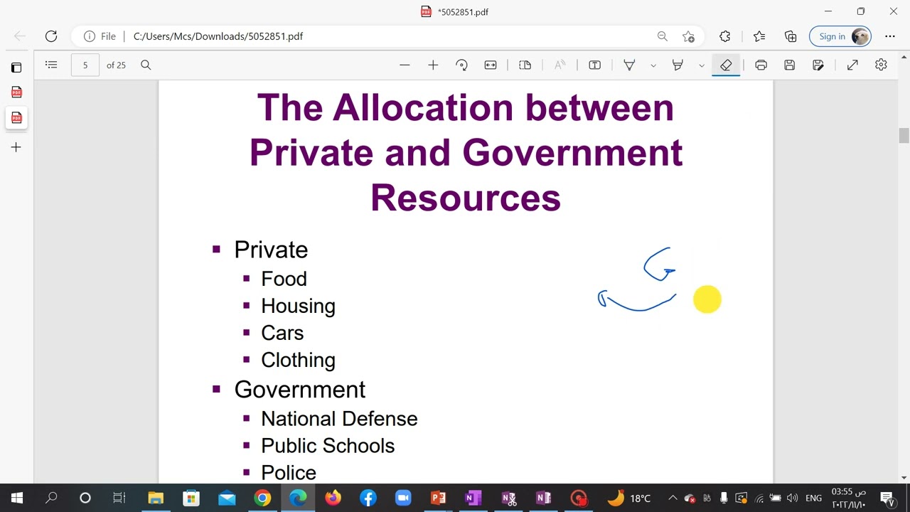 شرح مادة Public Finance  Chapter 1 تالتة تجارة انجلش  (Ahmed Atta )