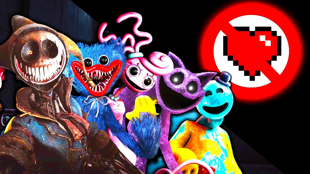 Can You Beat EVERY Chapter In Poppy Playtime WITH ONLY ONE LIFE?