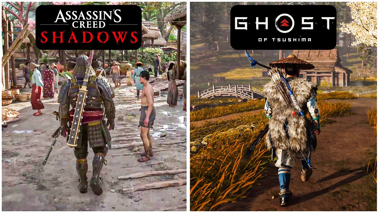 Assassin's Creed Shadows vs Ghost of Tsushima - Which Game is Better?