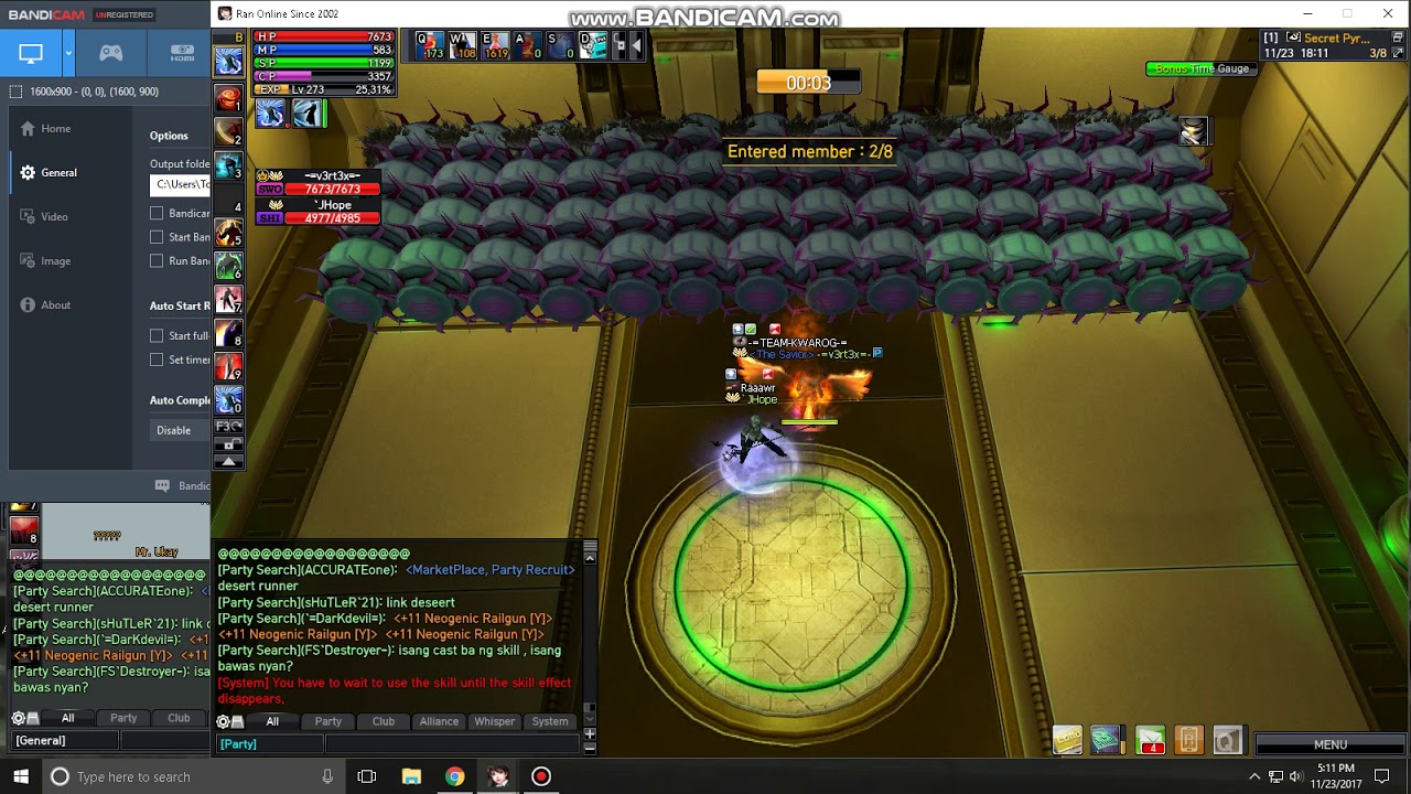 RAN GS:SECRET PYRAMID{TREASURE}-HAVOC SERVER