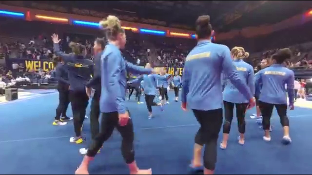 Watch UCLA women's gymnastics compete in VR180