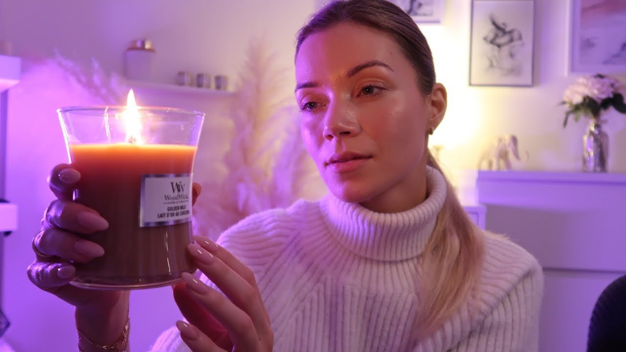 ASMR Crackling Candle | Relaxing