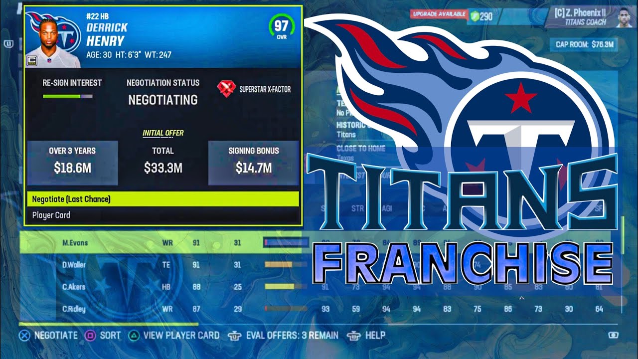 HUGE DECISIONS IN FREE AGENCY! | Madden 23 Tennessee Titans Franchise | Ep 34 [S2]