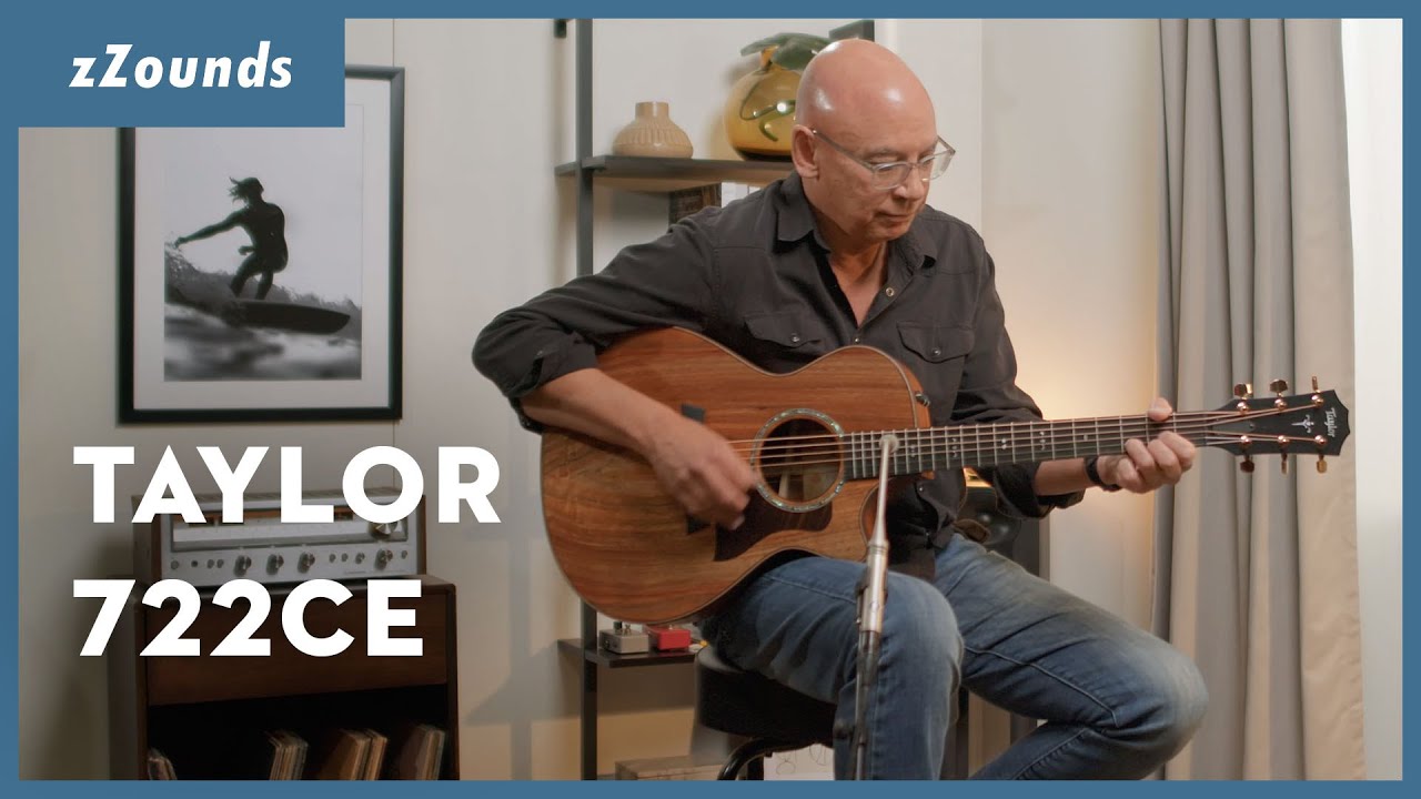 Taylor 722ce Koa Acoustic-Electric Guitar | zZounds