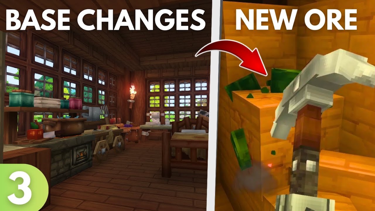 Exploration, Base Changes, New Ores | Hytale: Episode 3