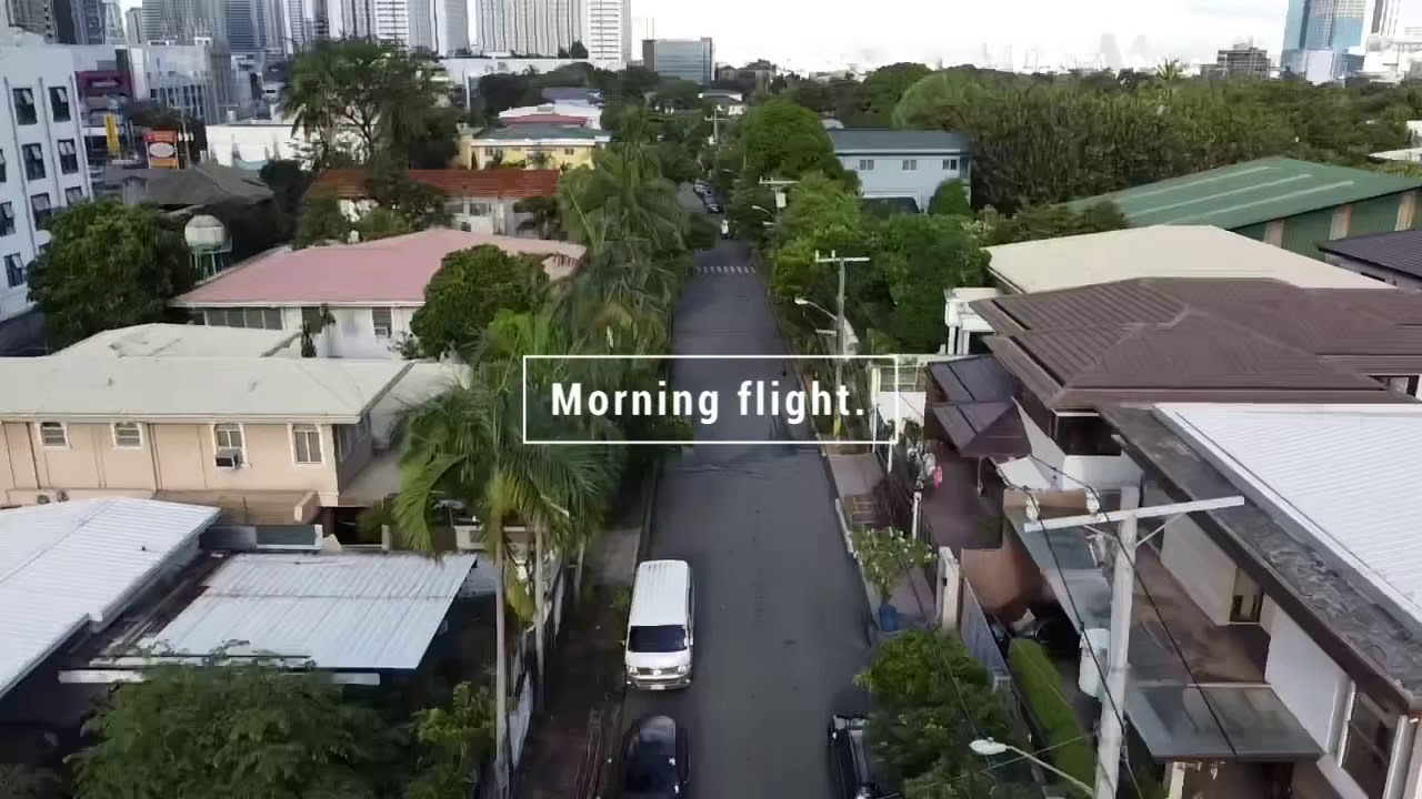 Makati Avenue aerial view.