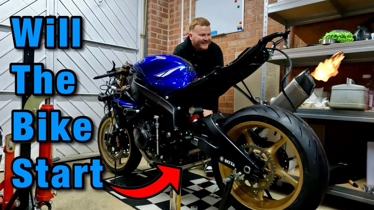 Will The Rebuilt R6 Track Bike Start?
