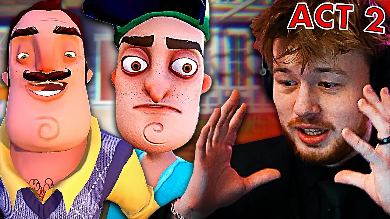 ZNOVU JSEM UTEKL SOUSEDOVI - HELLO NEIGHBOR ACT 2