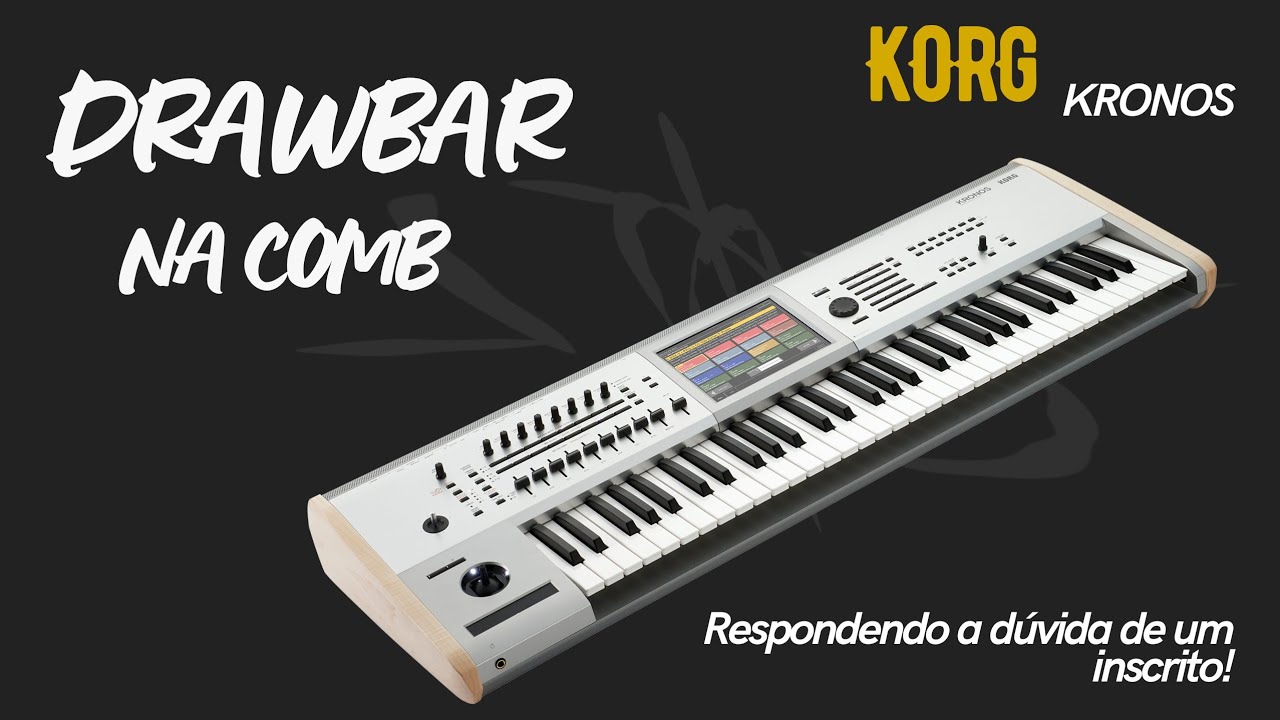 Korg Kronos Drawbar no Comb Mode ( Respondendo a dúvida!) Cam Cell