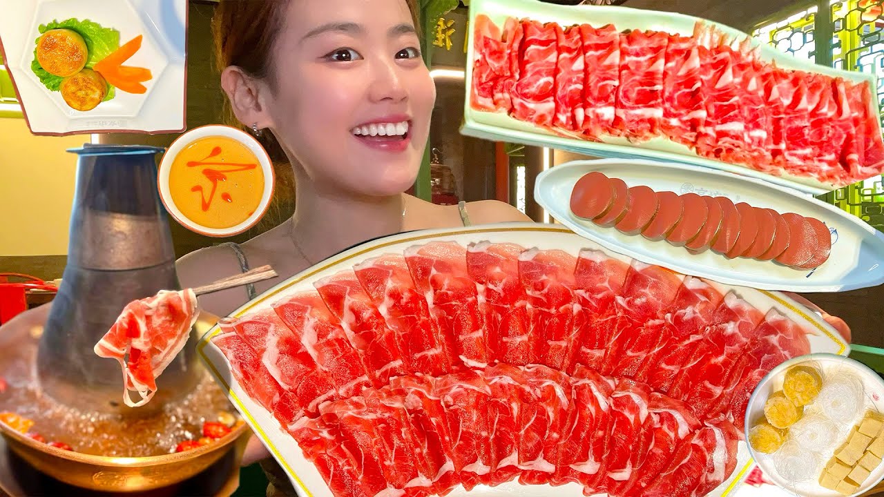 深圳龙华榜一正宗老北京铜锅涮羊肉，麻酱裹肉香迷糊了！【饭局的鱼】