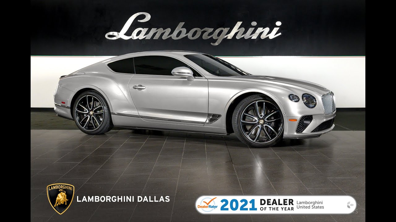 2020 Bentley Continental GT W12 Extreme Silver LT1455