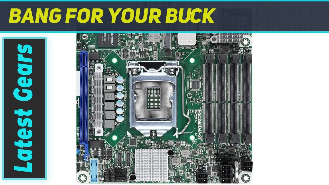 ASRock Rack E3C246D4I-2T: The Ultimate Mini-ITX Server Motherboard!
