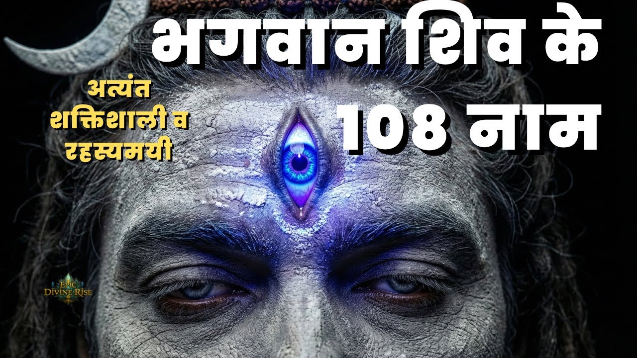 108 Names of Lord Shiva | Deep Vedic Chant for Focus & Power | भगवान शिव के 108 नाम