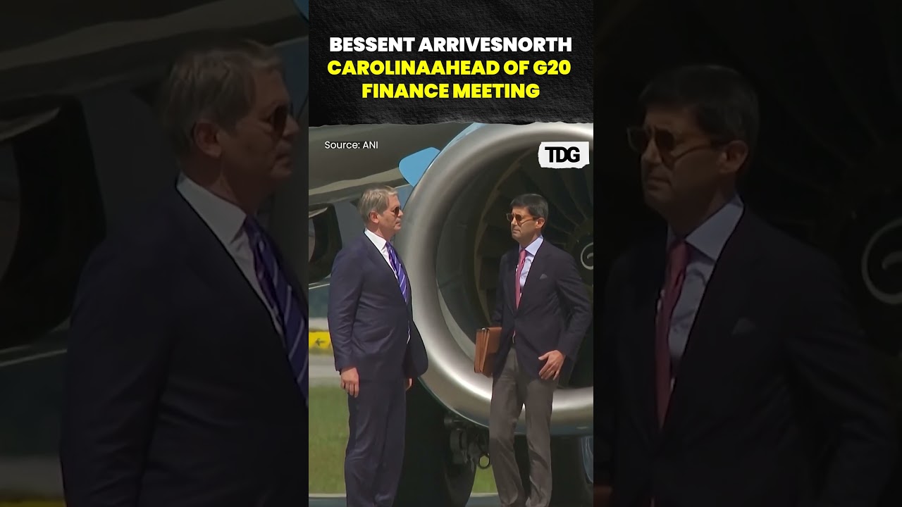 Bessent Arrives In North Carolina Ahead Of G20 Finance Meeting