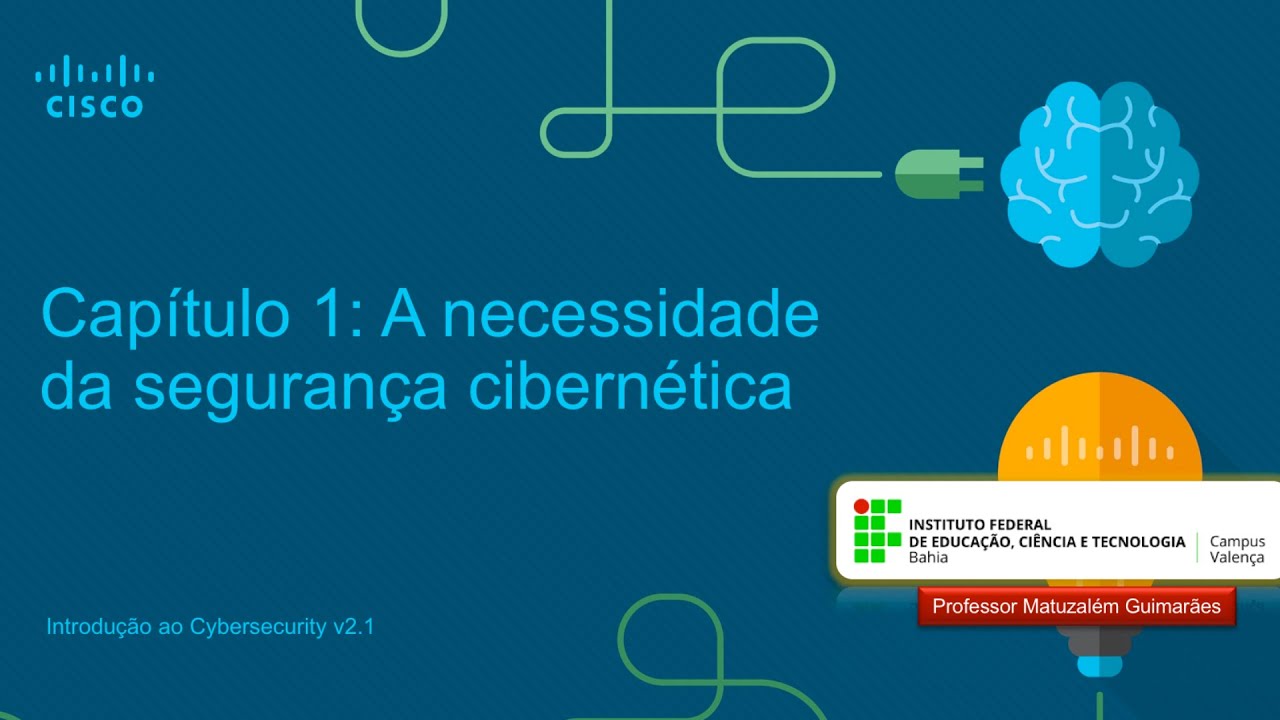 Curso Introdução à Cibersegurança - capítulo 1 - CISCO Networking Academy