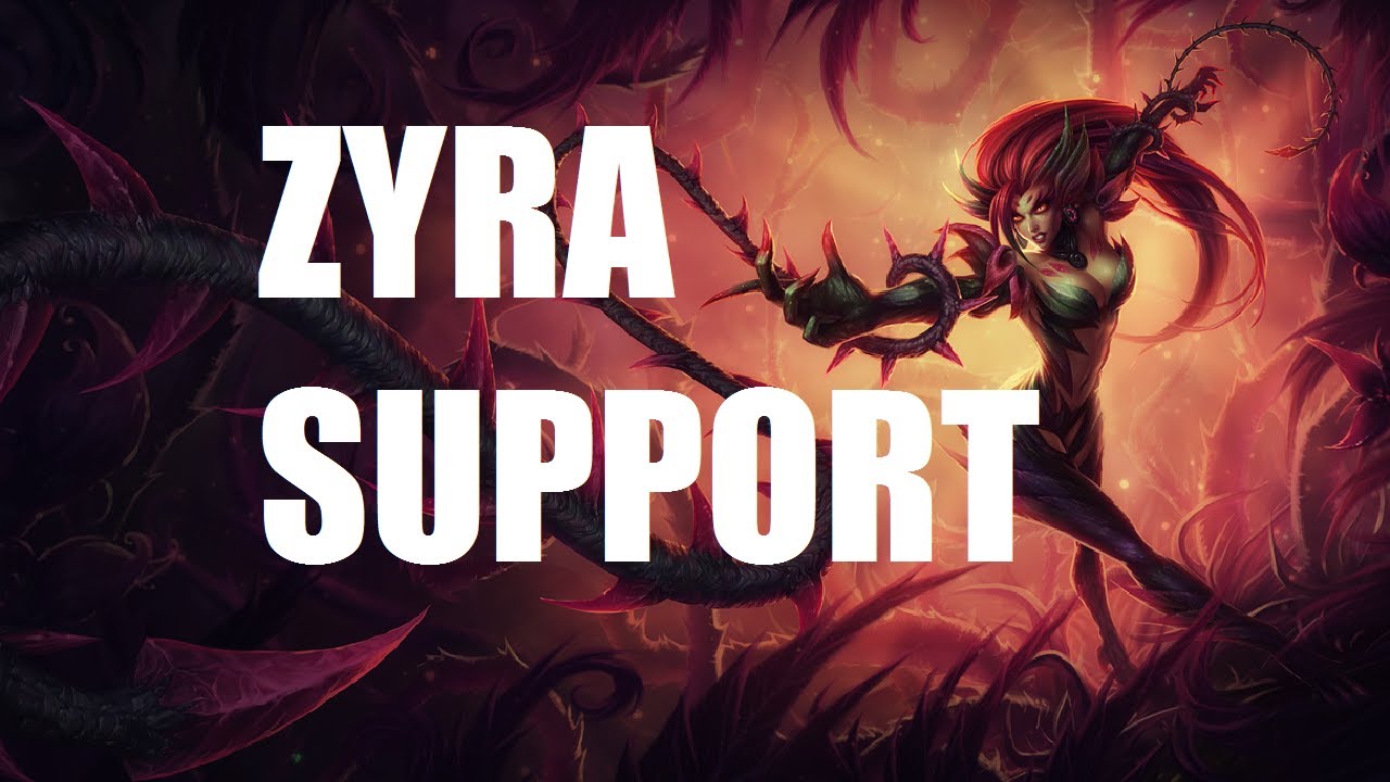 League of Legends Cool Kids - Zyra Support - Full Ranked Game With Evanandrewh
