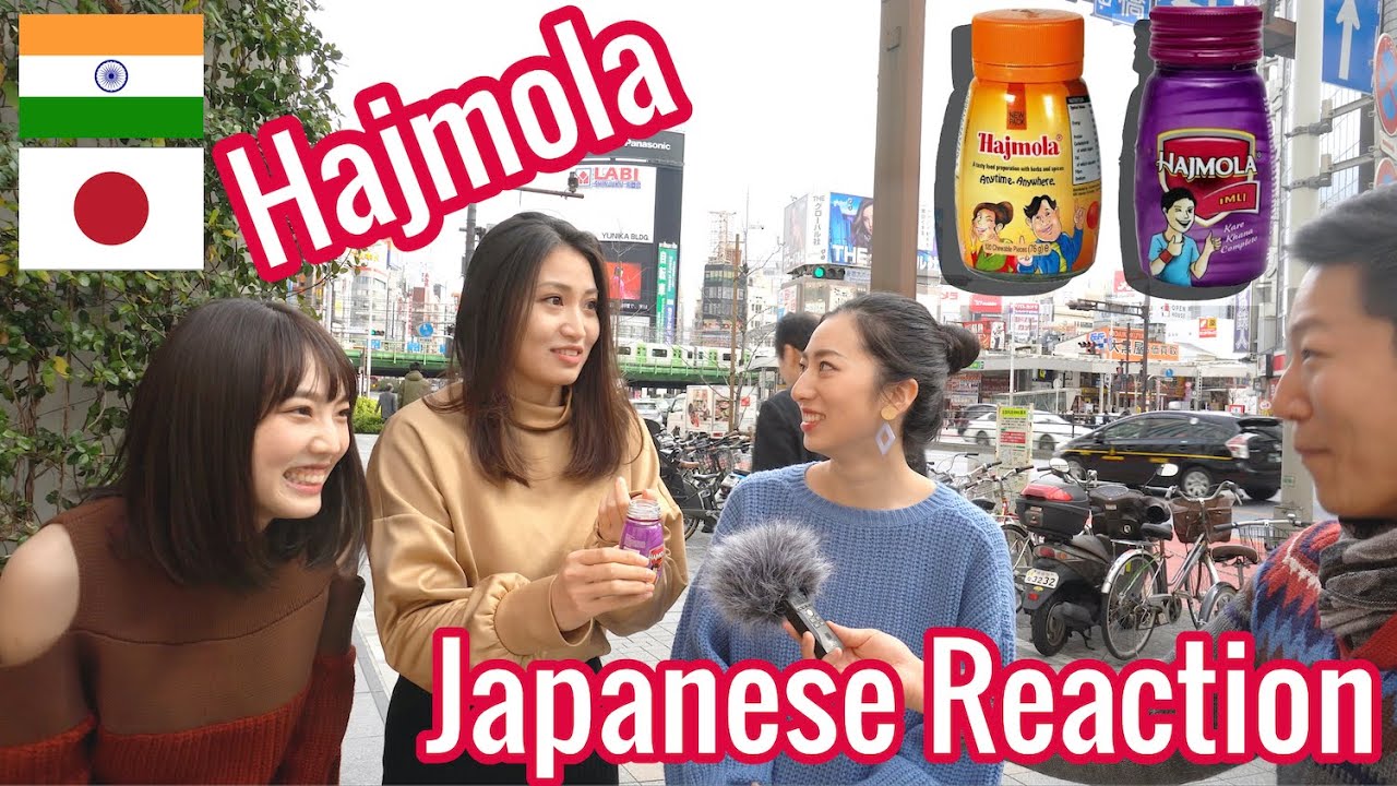Japanese People Try HAJMOLA for the First Time!! - Hajmola Reaction by Japanese in Tokyo