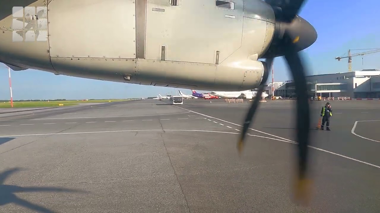 Flight from Tyumen (Roshchino) to Surgut. Part 1 - Takeoff