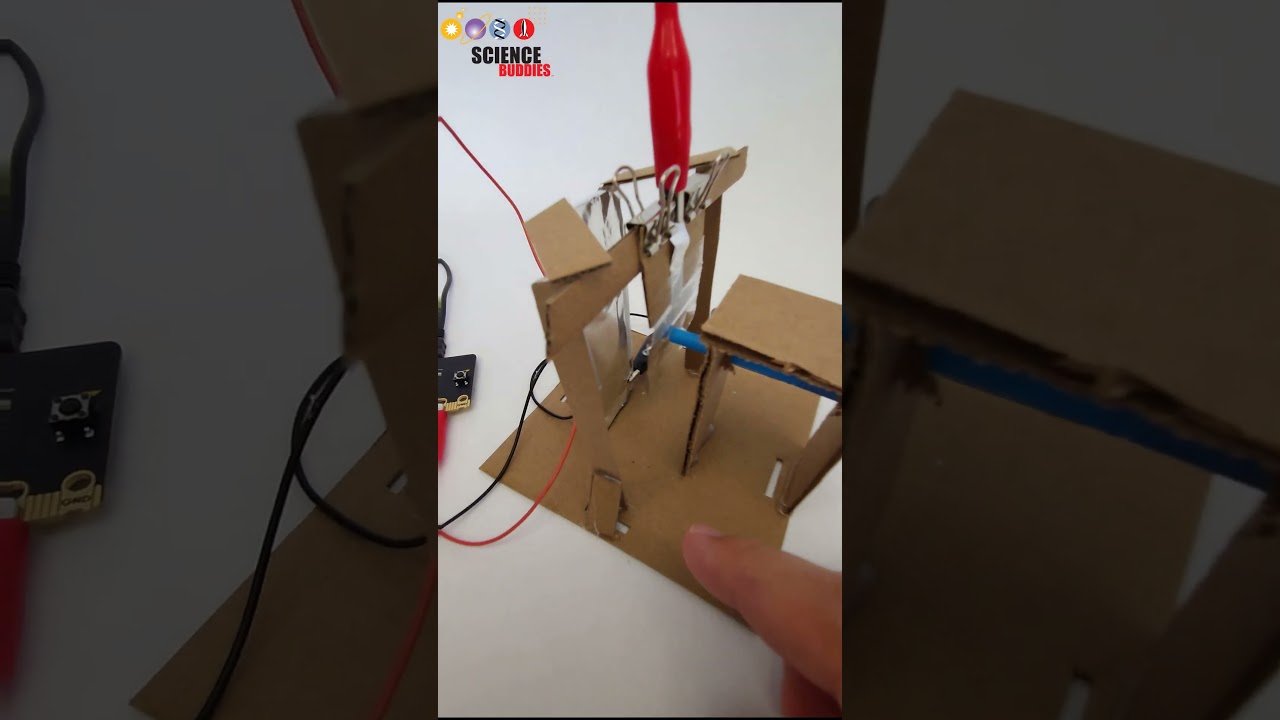 straw-activated puff switch - assistive tech science project with @Micro:bit Educational Foundation