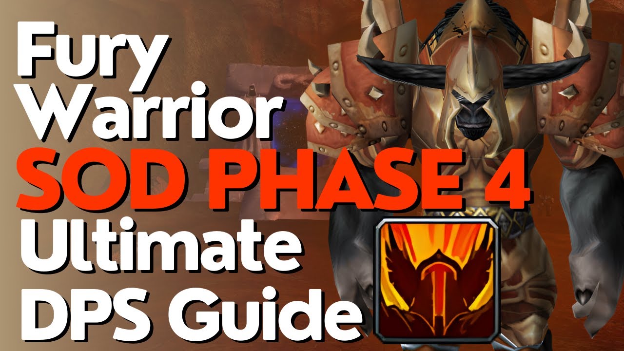 SoD Phase 4 Fury Warrior DPS Guide | Season of Discovery