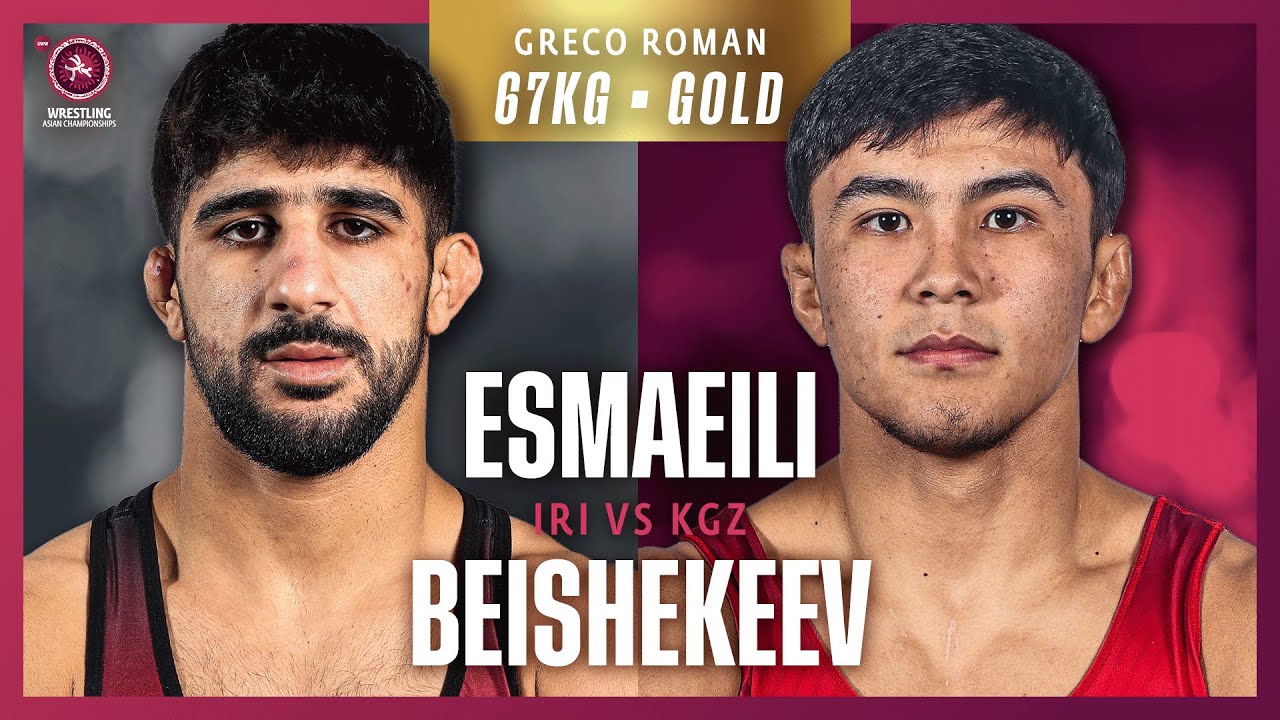 Saeid ESMAEILI LEIVESI (IRI) vs. Razzak BEISHEKEEV (KGZ) | 67kg ASIAN CHAMPIONSHIPS FINALS | 2025
