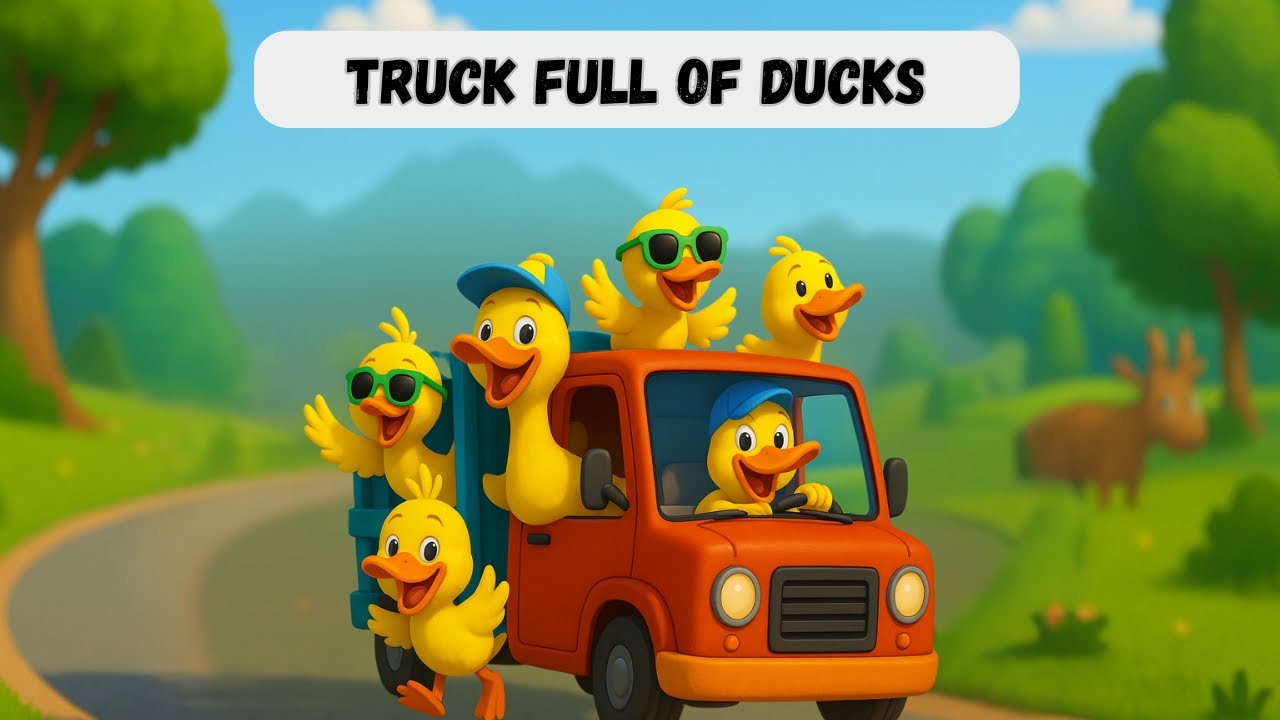 🦆🦆 Truck Full of Ducks | Funny Read Aloud Story for Kids | Funny Animal Adventure | Once Upon a Page