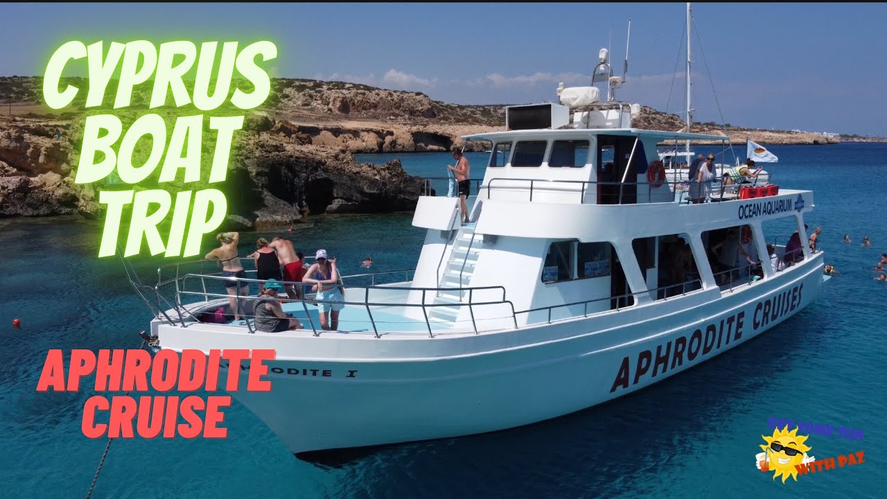 Best boat trip from Protaras to see a Ghost Town and The Blue lagoon in Cyprus..