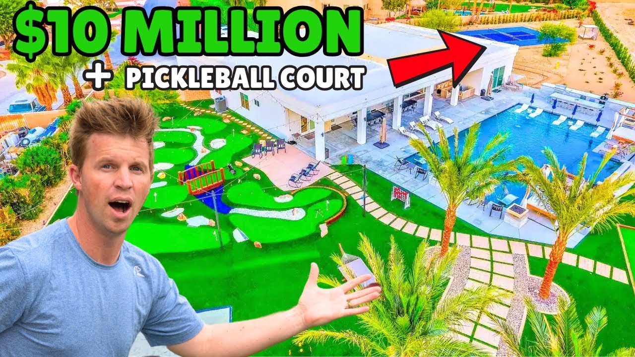 I Explored the Most INSANE Pickleball Airbnb