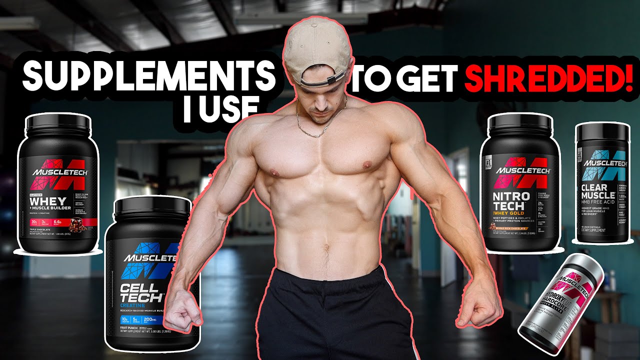 SUPPLEMENTS I USE TO GET SHREDDED | SHOULDER WORKOUT | EP 6