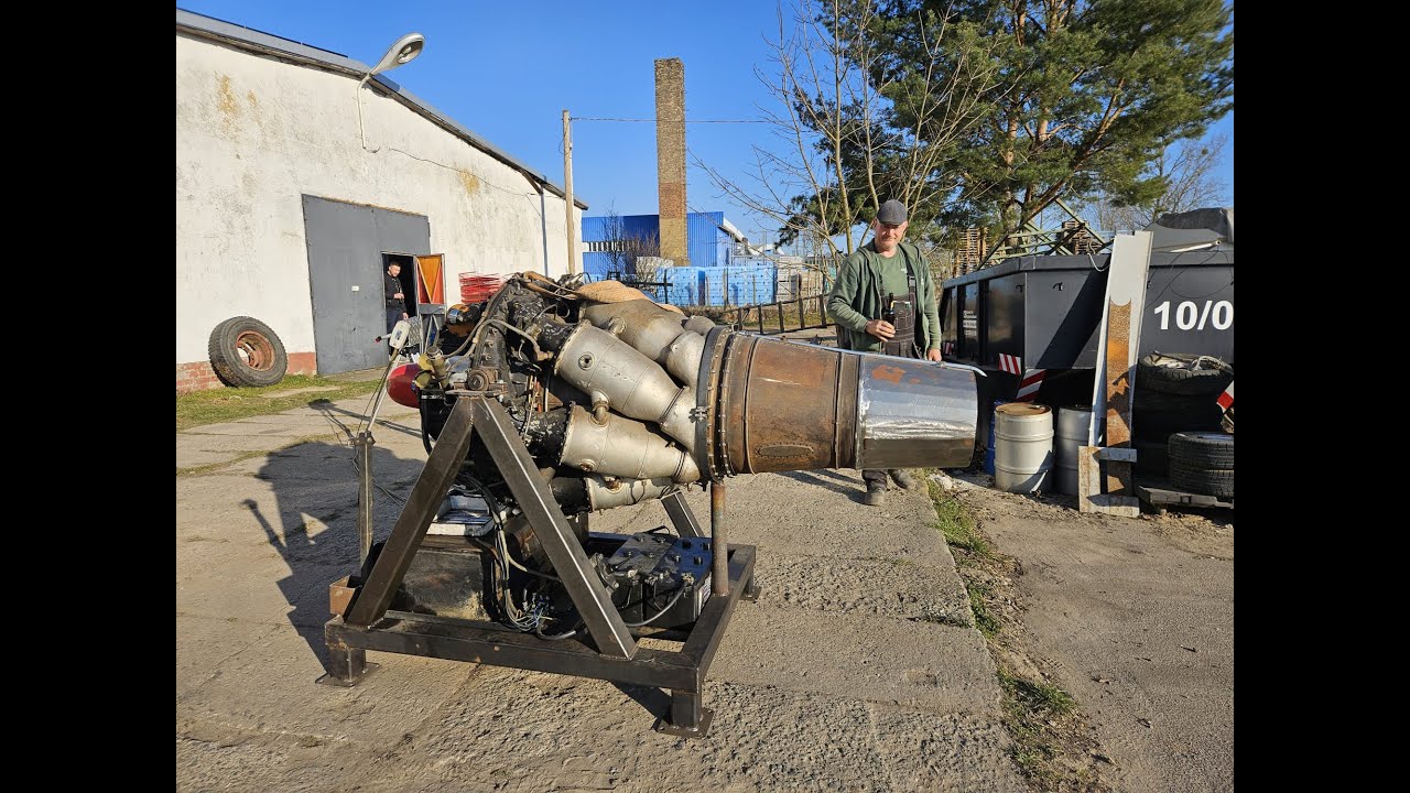 Turbine Triebwerk Walter M701 Motorlet Strahltriebwerk L29 Jet Engine