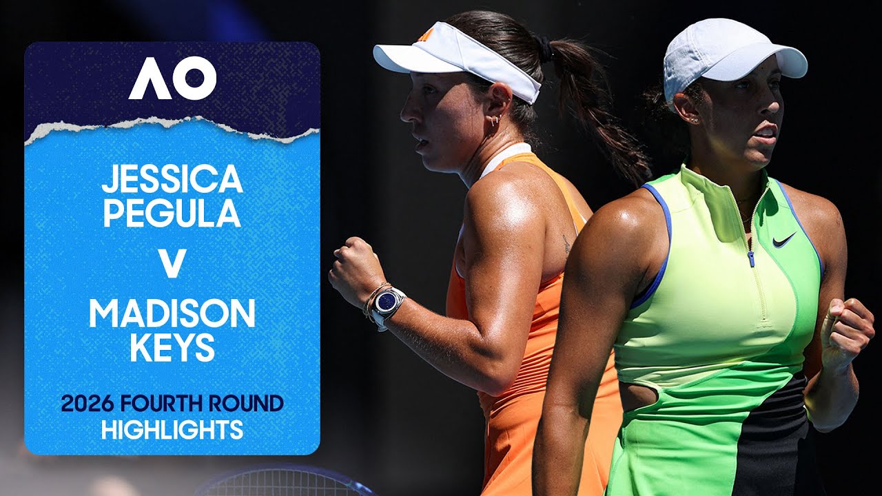 Jessica Pegula v Madison Keys Highlights | Australian Open 2026 Fourth Round