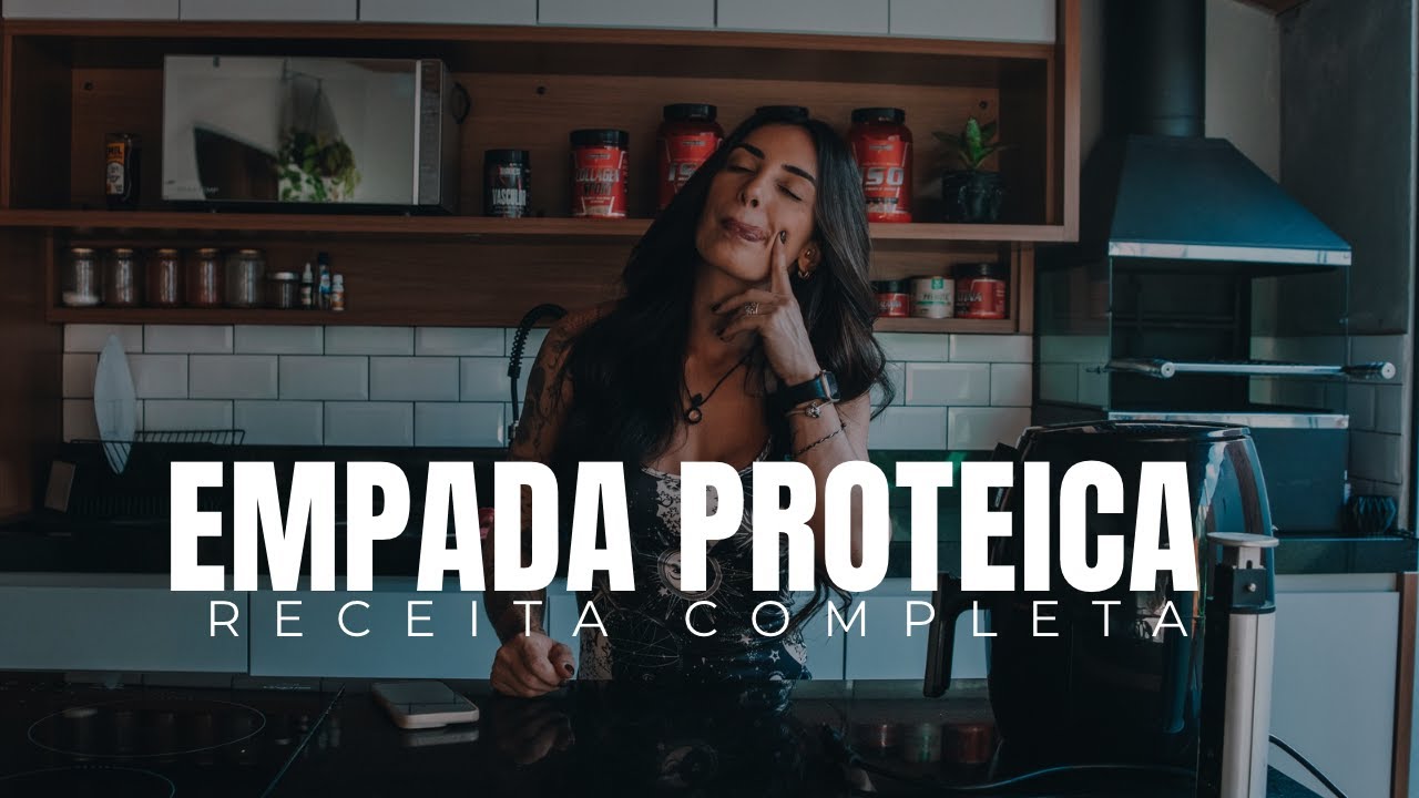 RECEITA DE EMPADA PROTEICA COM 30G DE PROTEÍNA! *apenas 300 cal*