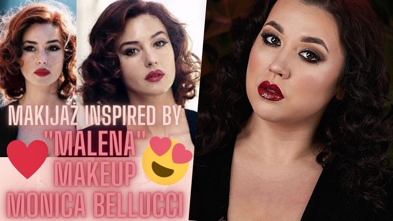 MAKIJAŻ inspired BY || "MALENA " makeup-LOOK  Monica Bellucci  |4K |