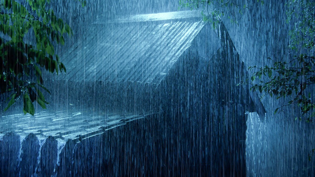 ⚡ Heavy Thunderstorm Sounds to Sleep Instantly | Heavy Rain on Metal Roof & Very Powerful Thunder