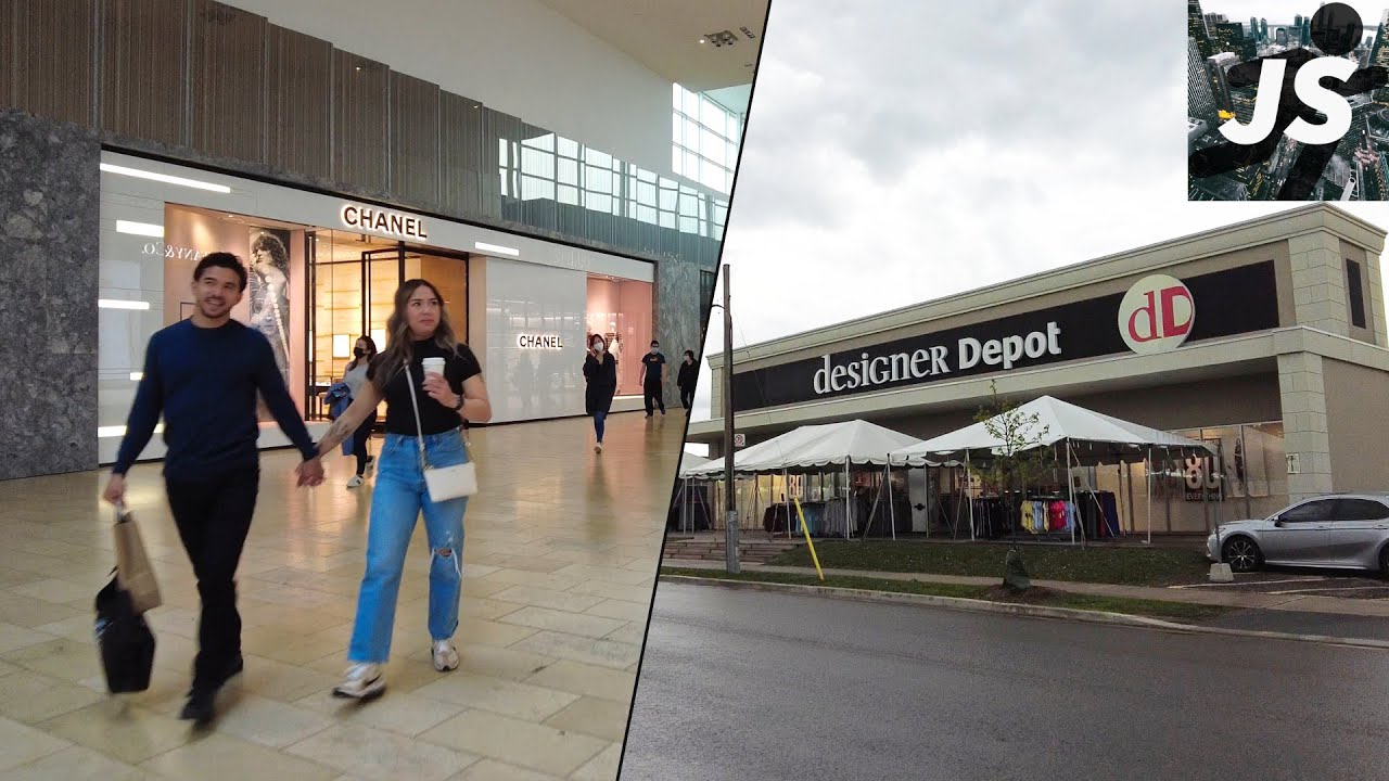 Yorkdale Mall & Orfus Road Outlets | Toronto Walk (May 2022)